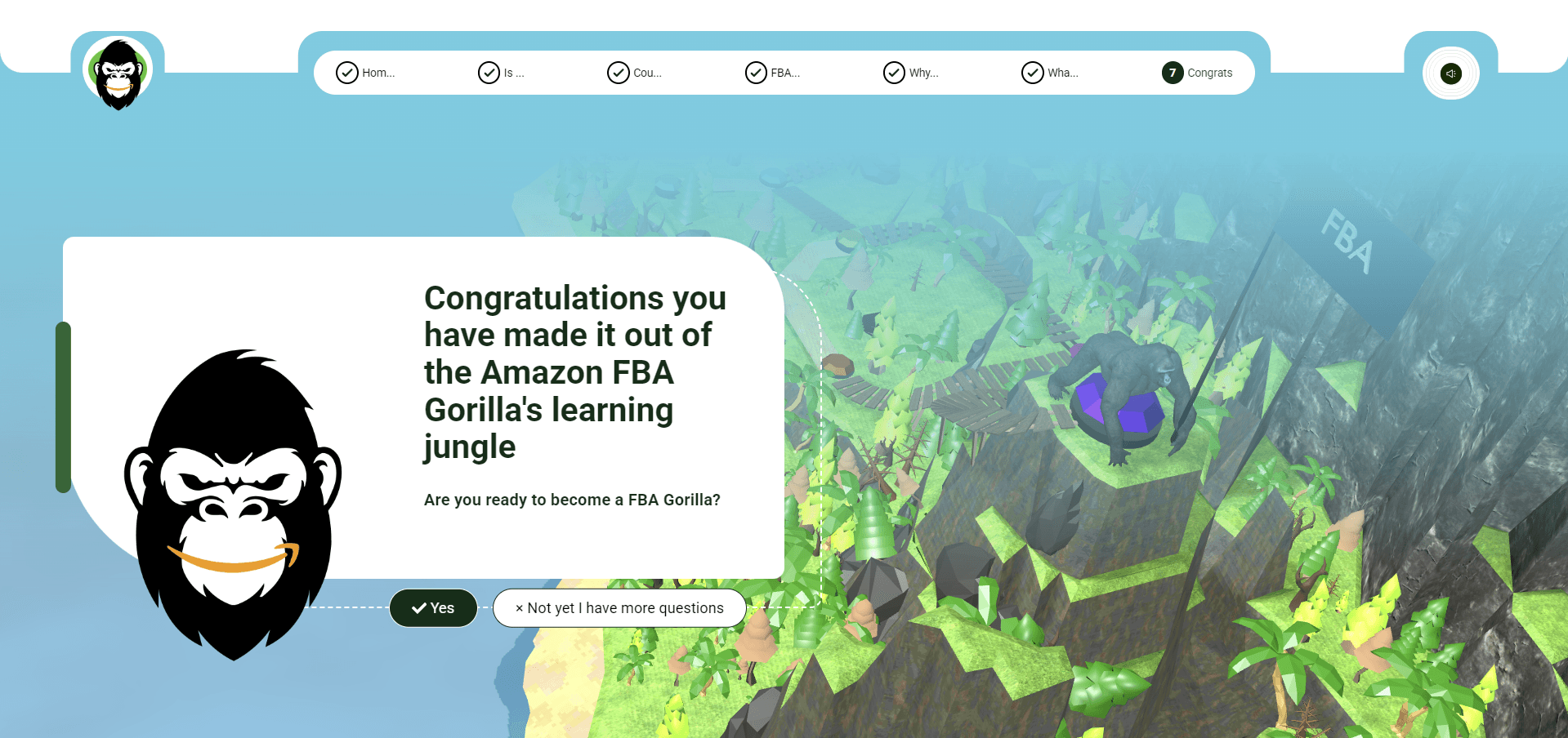 FBA Gorillas Interactive 3D Experience - Image 7