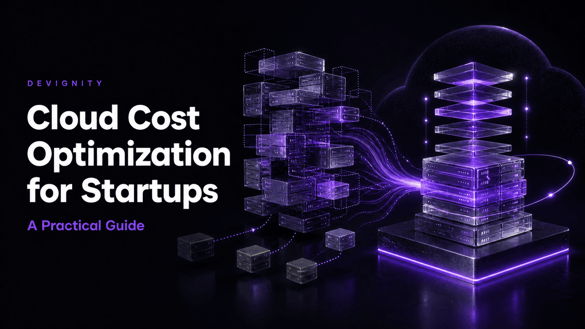 Cloud Cost Optimization for Startups: A Practical Guide — cloud resources consolidating into optimized infrastructure