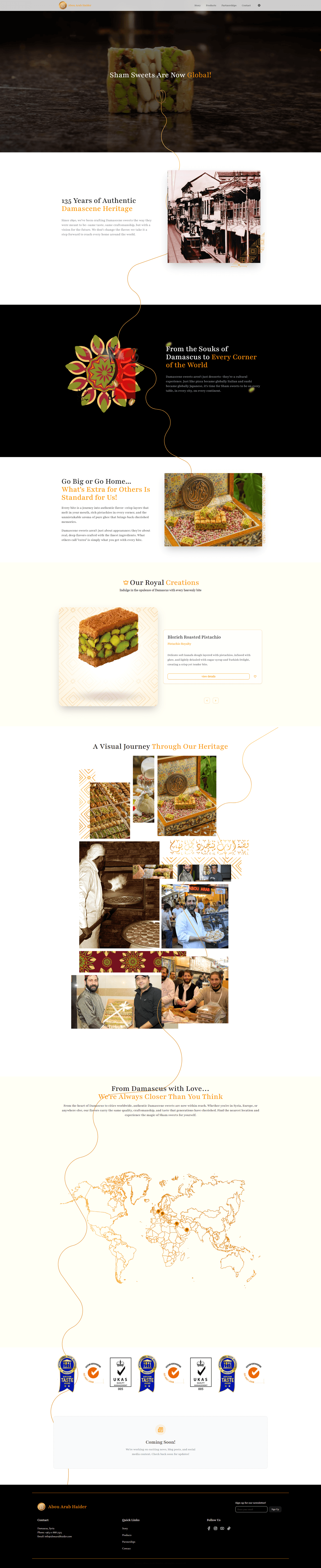 Abou Arab Haider Website