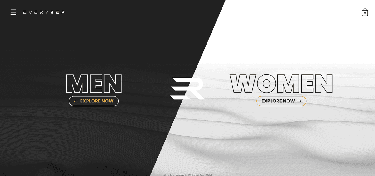 EveryRep Interactive 3D E-commerce Experience